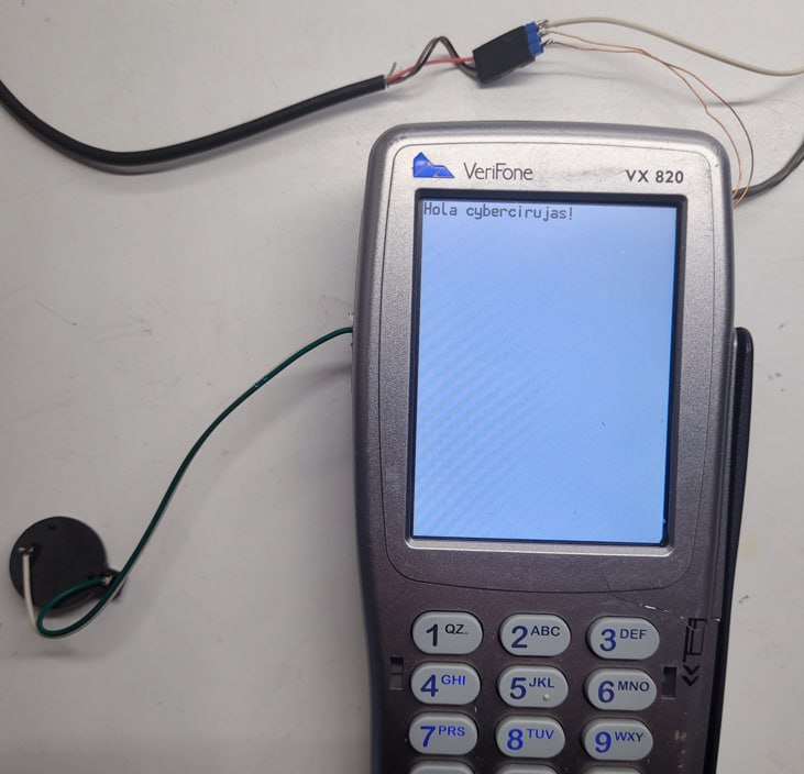 verifone vx820 running basic program