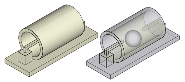 Homemade inclination sensor (figure)